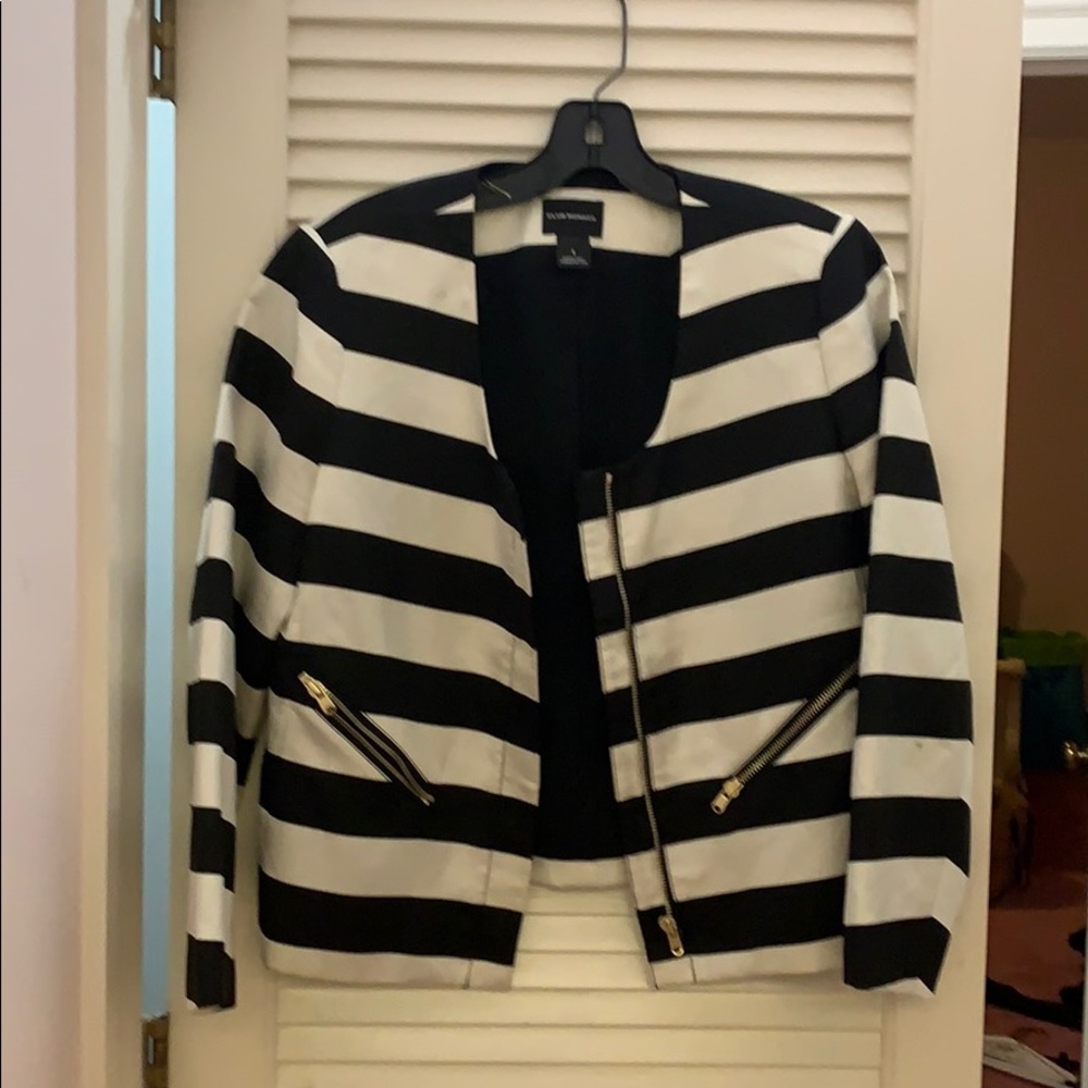 Club Monaco Striped Jacket